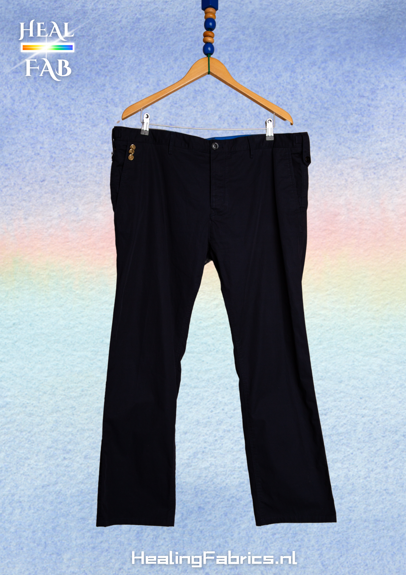 The Office is mine! Suit in deep navy blue - Burberry (Full set)
