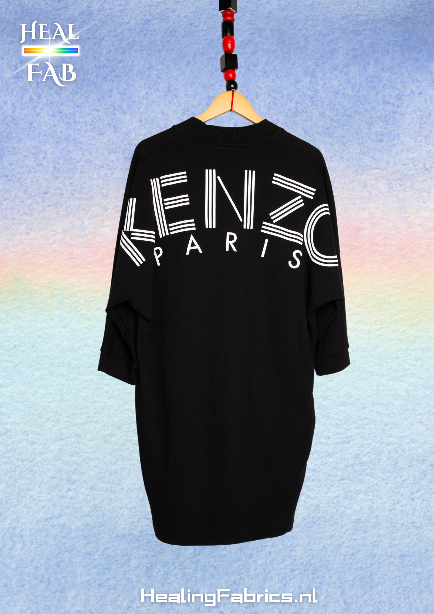 The long sweater with pockets and back print - Kenzo Paris