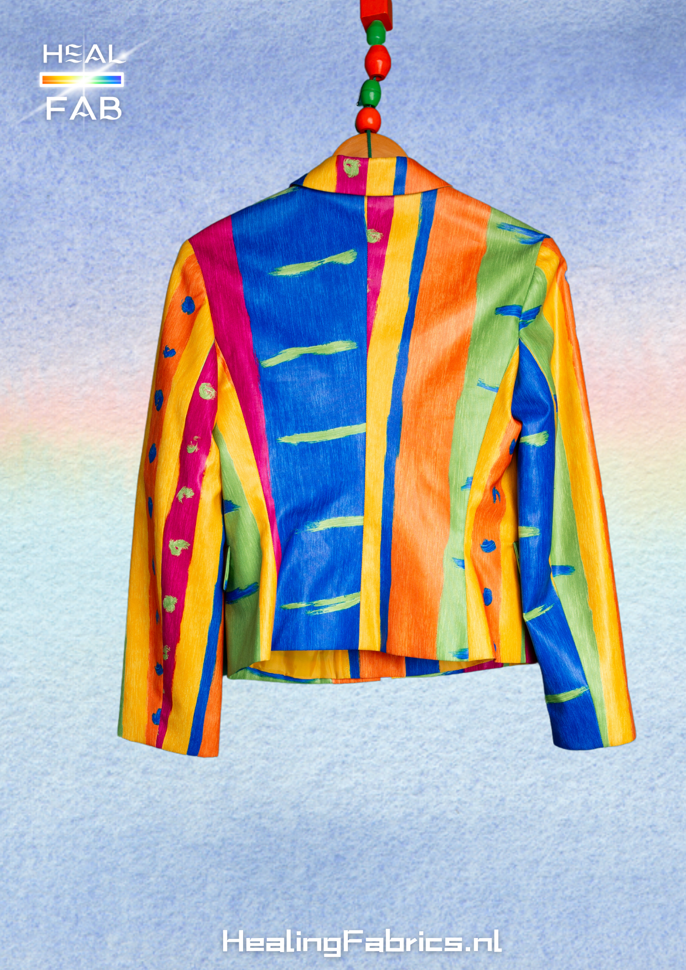 The Graffiti Blazer in multicolors