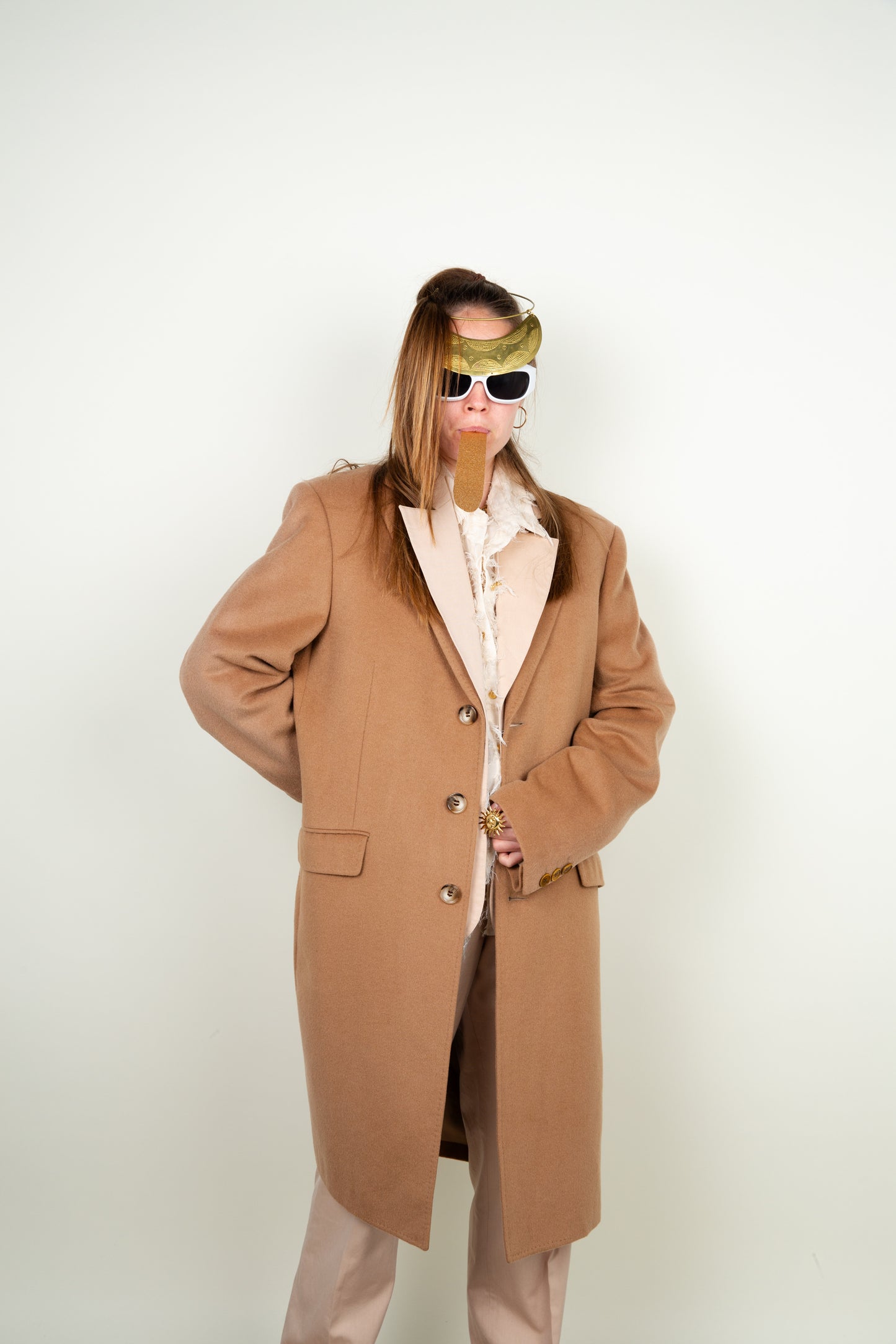 The old money Camel Cashmere Coat - Carven