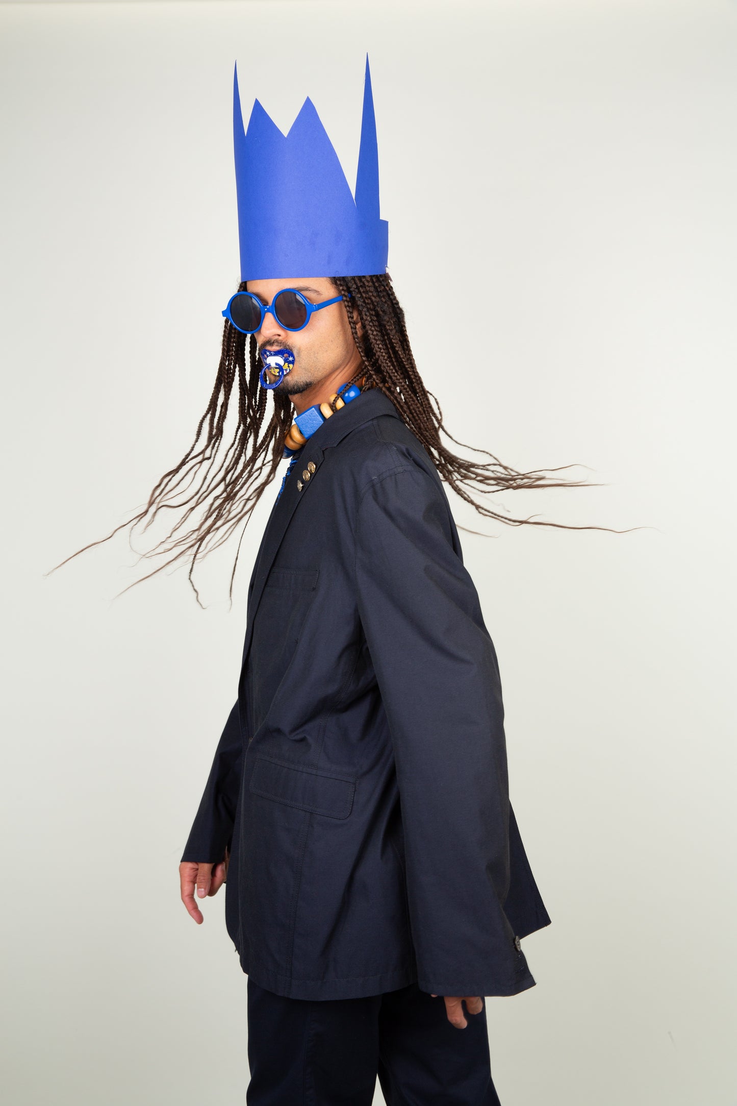 The Office is mine! Suit in deep navy blue - Burberry (Full set)