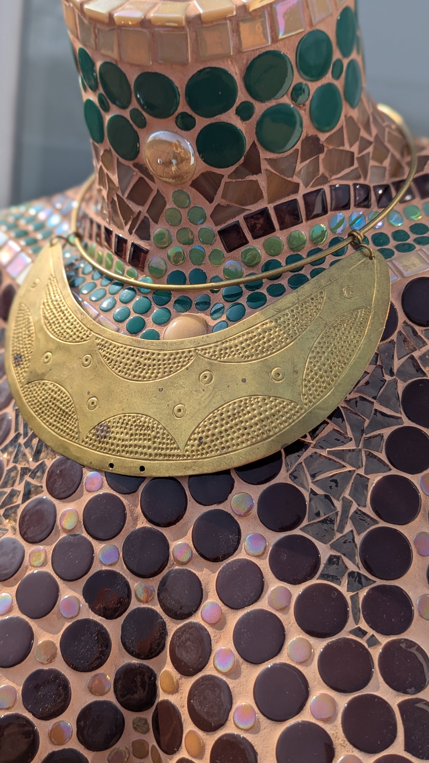 The African messing necklace