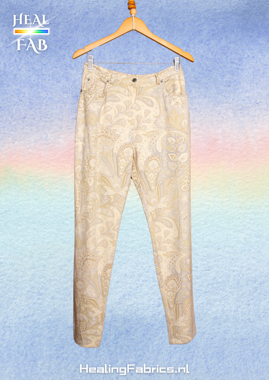 The floral paisley overload pants - Etro in beige tints