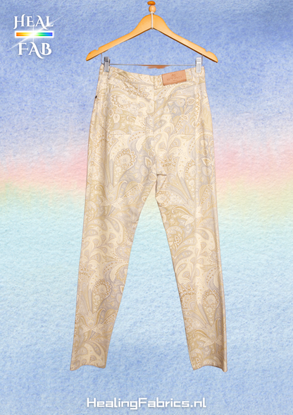 The floral paisley overload pants - Etro in beige tints