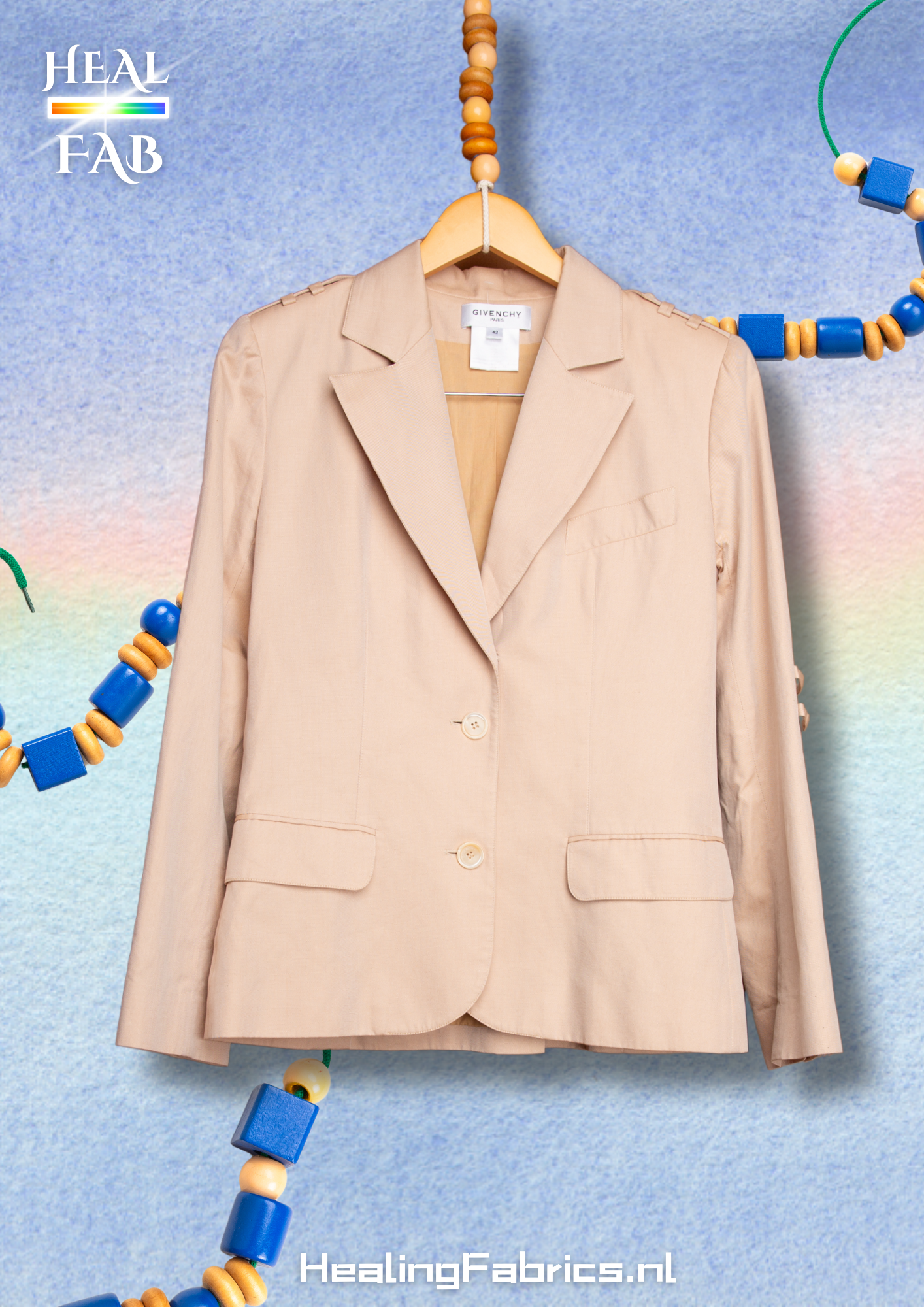 The Cotton 'Beige' but never toned down Suit  - Givenchy (full set)