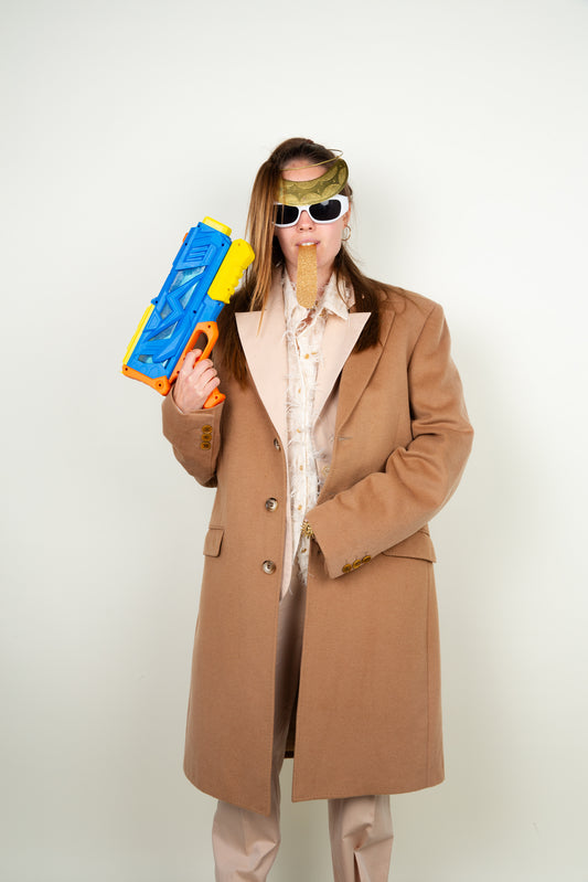 The old money Camel Cashmere Coat - Carven
